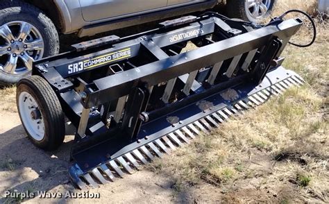 sr3 skid steer attachment price|abi sr3 grading rake.